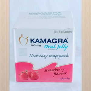 Kamagra Oral Jelly Strawberry 50 gel box
