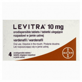 Levitra Orodispersible 10mg Tablets