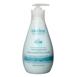 Live Clean Fresh Water Liquid Hand Soap 500ml