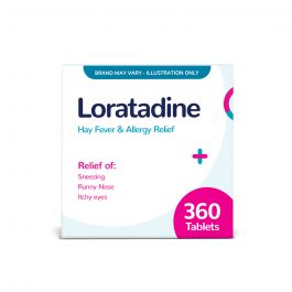 Loratadine 10mg - 360 Tablets