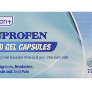 MCKESSON OPTION+ IBUPROFEN 200MG LIQUI-GEL 72 CAPSULES