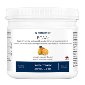 METAGENICS BCAA ORANGE MANGO PWDR 219g