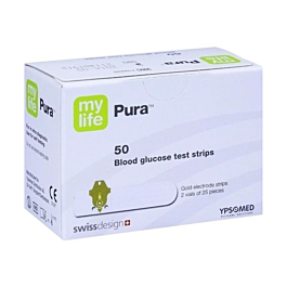 Mylife Pura Blood Glucose Test Strips - 50 Strips