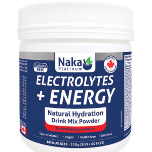 NAKA PLATINUM ELECTROLYTES + ENERGY 250g