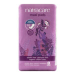NATRACARE ORGANIC COTTON PADS NIGHT 10pcs