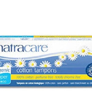 NATRACARE ORGANIC TAMPONS SUPER 20pcs