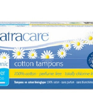 NATRACARE ORGANIC TAMPONS SUPER WITH APPLICATOR 16pcs