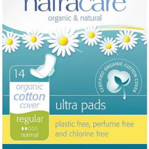 NATRACARE ULTRA PADS WITH WINGS 14pcs