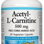 NATURAL FACTORS ACETYL L-CARNITINE 500mg 60vcaps