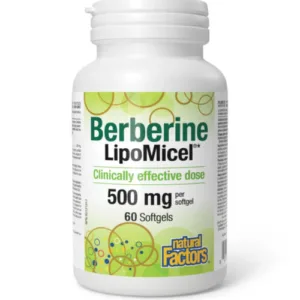 NATURAL FACTORS BERBERINE LIPOMICEL 60caps