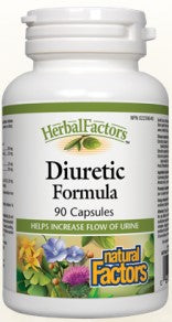 NATURAL FACTORS DIURETIC FORMULA 90caps