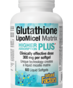 NATURAL FACTORS GLUTATHIONE LIPOMICEL 60s