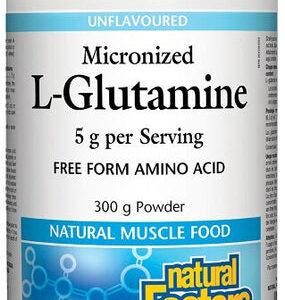 NATURAL FACTORS L-GLUTAMINE MICRONIZED 300g