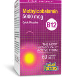 NATURAL FACTORS METHYLCOBALAMIN B12 5000mcg 60subtabs