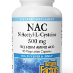NATURAL FACTORS N-ACETYL-L-CYSTEINE 500mg 90vcaps