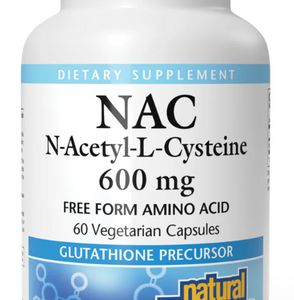 NATURAL FACTORS N-ACETYL L-CYSTEINE 600mg 60vcaps