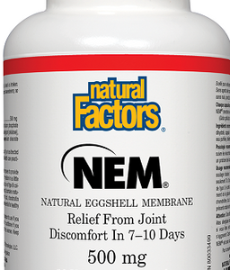 NATURAL FACTORS NEM 500mg 30vcaps