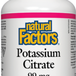 NATURAL FACTORS POTASSIUM CITRATE 99mg 180tabs