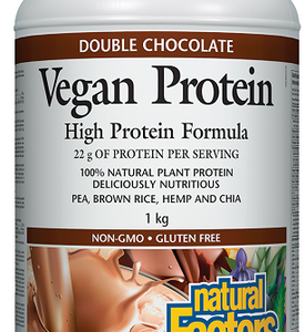 NATURAL FACTORS VEGAN HIGH PROTEIN D CHOCOLATE 1kg