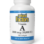 NATURAL FACTORS VITAMIN A 180sg