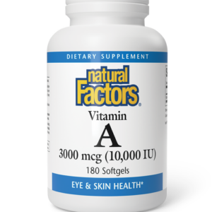 NATURAL FACTORS VITAMIN A 180sg