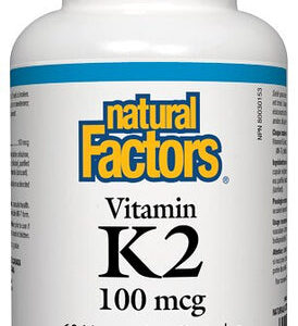 NATURAL FACTORS VITAMIN K2 60caps