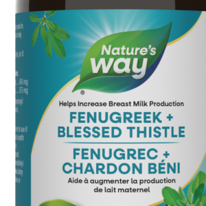 NATURE'S WAY FENUGREEK+ BLESSED THISTLE 180s