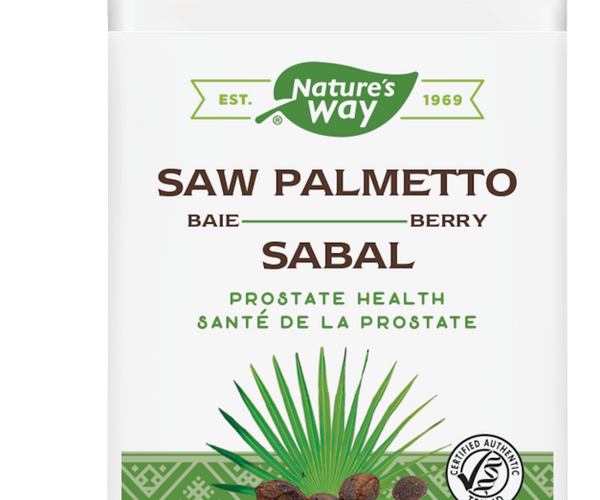 NATURE'S WAY SAW PALMETTO 585mg 100caps