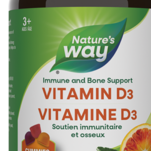 NATURE'S WAY VITAMIN D3 60gummies
