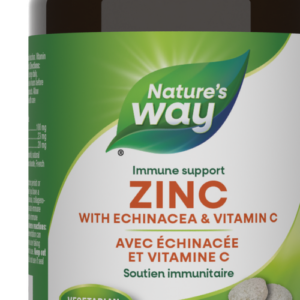 NATURE'S WAY ZINC WITH ECHINACEA & VITAMIN C 60lozs