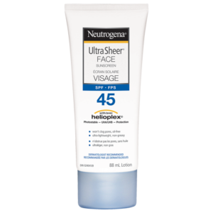 Neutrogena Ultra Sheer Face Sunscreen SPF45 88ml