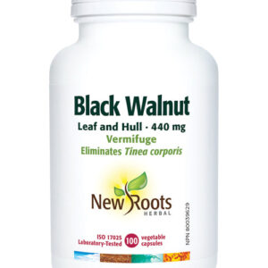 NEW ROOTS BLACK WALNUT LEAF AND HULL 440mg 100caps