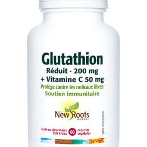 NEW ROOTS GLUTATHIONE REDUCED 200mg 60caps
