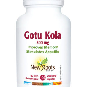 NEW ROOTS GOTU KOLA 500mg 100caps