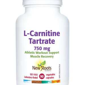 NEW ROOTS L-CARNITINE TARTRATE 750mg 90caps