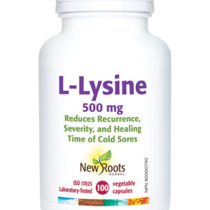 NEW ROOTS L-LYSINE 500mg 100vcaps