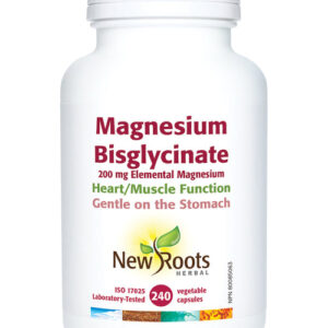 NEW ROOTS MAGNESIUM BISGLYCINATE 200mg 240cap