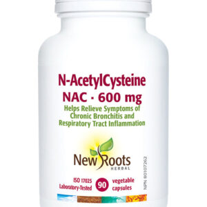 NEW ROOTS N-ACETYLCYSTEINE NAC 600mg 90caps