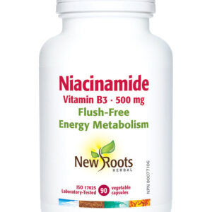 NEW ROOTS NIACINAMIDE VITAMIN B3 500mg 90caps