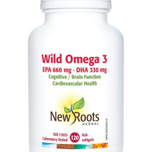 NEW ROOTS WILD OMEGA-3 EPA 660mg DHA 330mg 120sg