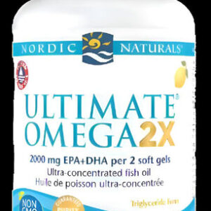 NORDIC NATURALS ULTIMATE OMEGA 2X LEMON 60sg