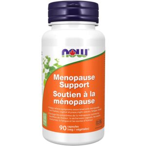 NOW Supplements, Menopause Support, Blend Includes Standardized Herbal Extracts and Other Nutrients, 90 Veg Capsules