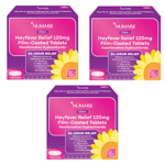 Numark Fexofenadine Tablets 120mg - 30 Tablets - 3 Pack