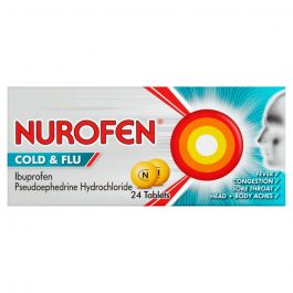 Nurofen Cold & Flu Relief 200mg/5mg - 24 Tablets