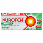 Nurofen Express Max Strength 400mg - 20 Liquid Capsules