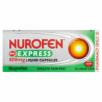 Nurofen Express Max Strength 400mg Liquid Capsules - 10 Pack