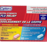 Option+ Extra Strength Flu Relief Extra Strength Combo Day & Night