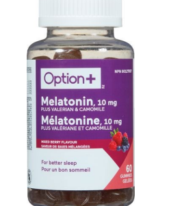 Option+ Melatonin 10mg Gummies 60 Count