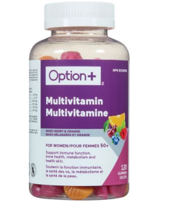 Option+ Multivitamin Women 50+ Gummies 120 Count