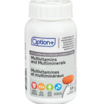 Option+ Multivitamins and Minerals age 50+ 100 Tablets